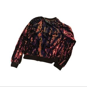 Sequin jacket